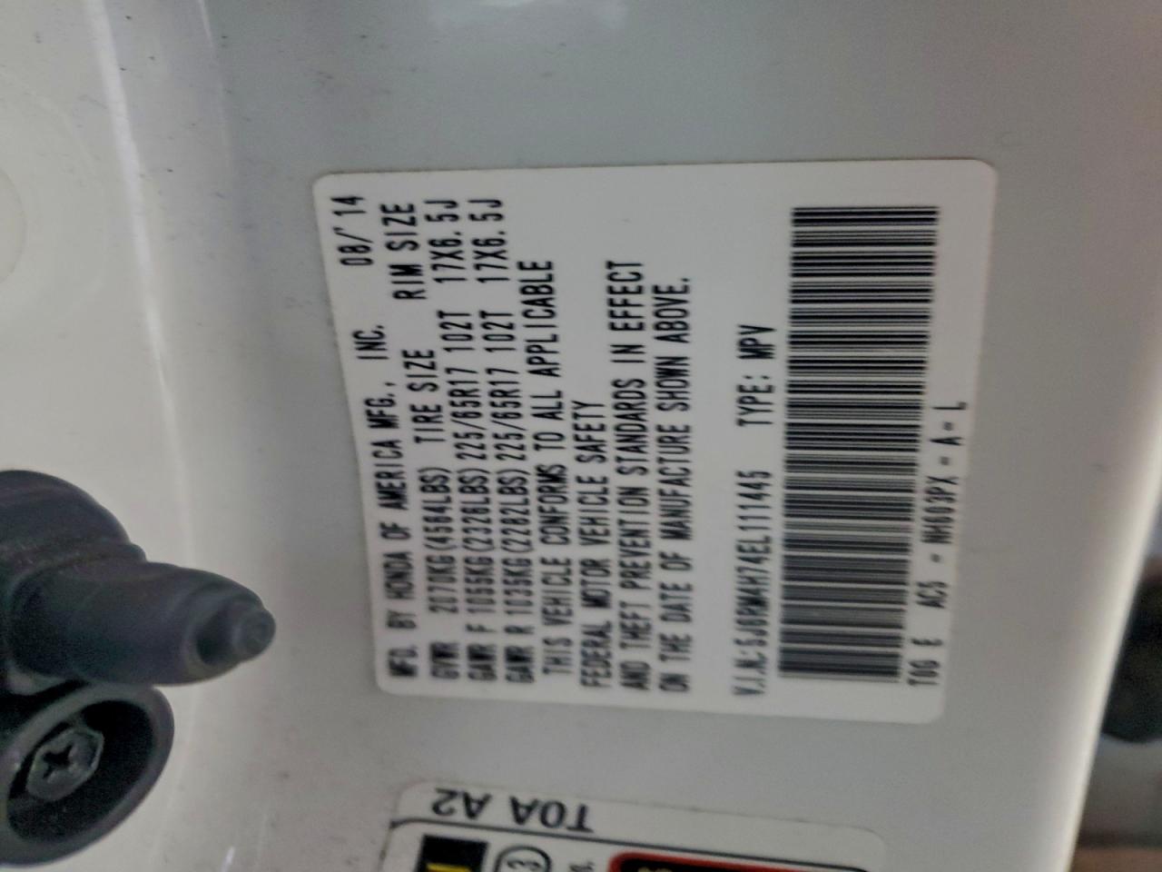 Honda Crv Exl Image 14