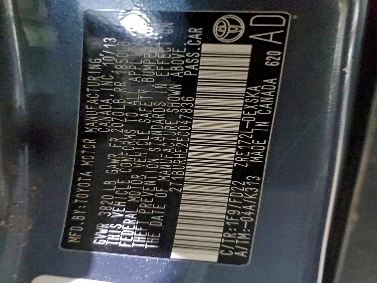 Toyota Corolla L Image 12