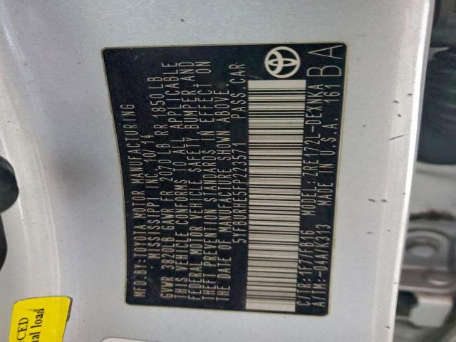 Toyota Corolla L Image 2