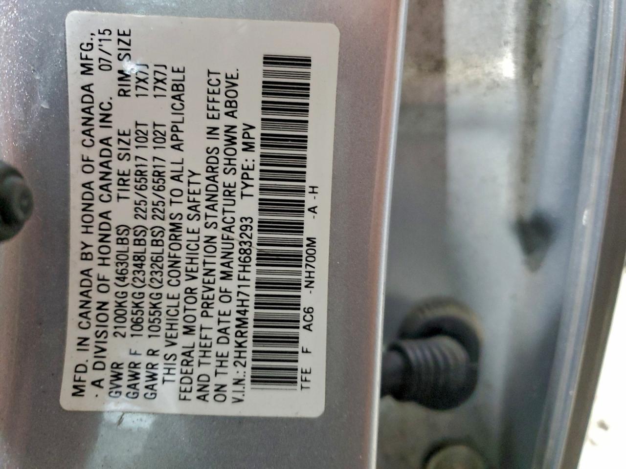 Honda Crv Exl Image 11