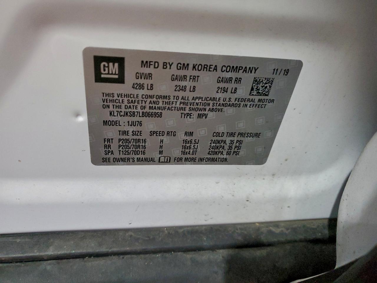 Chevrolet Trax Ls Image 4