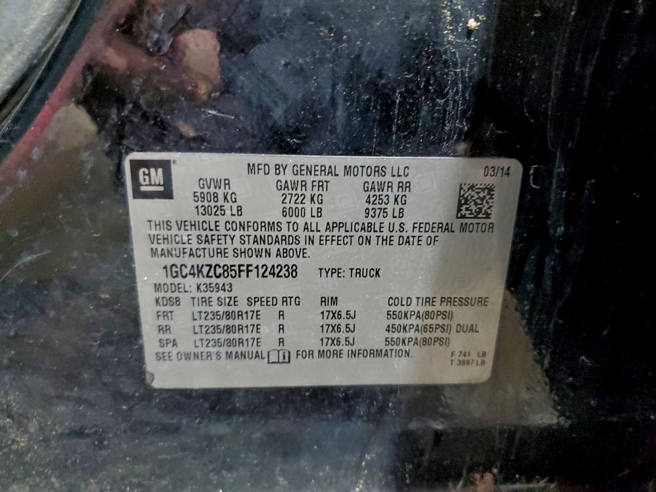 Chevrolet Silverado K3500 Lt Image 13