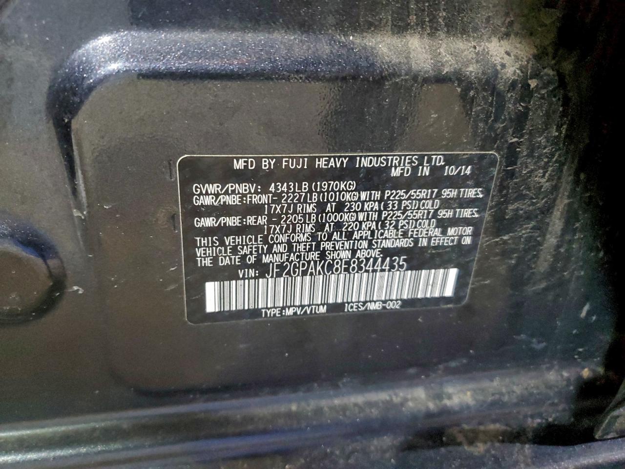 Subaru Xv 2.0 Limited Image 8