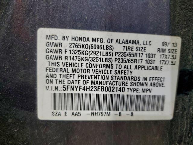 Honda Pilot Lx Image 12